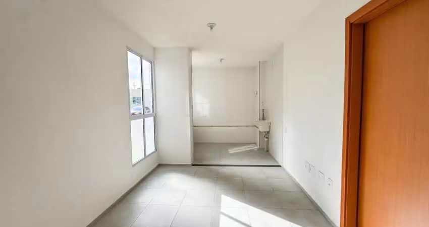 Apartamento térreo com 01 quartos e 01 vaga escriturada, bairro morro santana, p