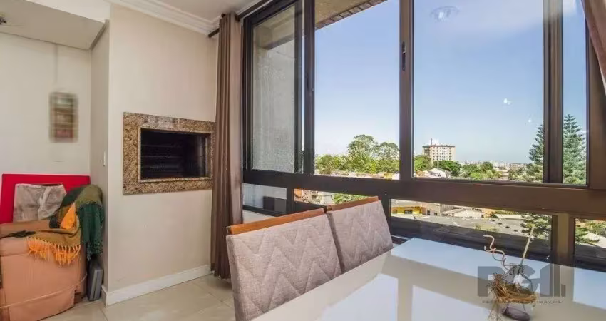 Excelente apartamento de 107 m² com 3 dormitórios e 2 vagas cobertas.