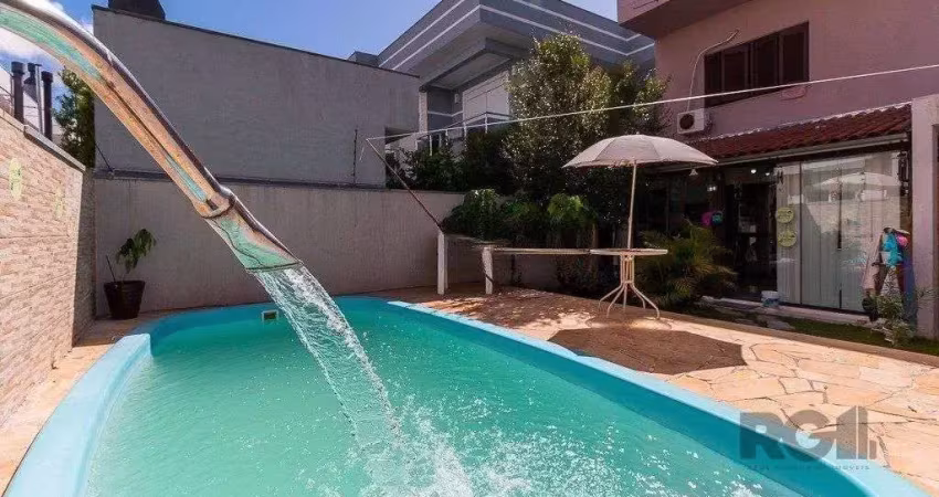 Sobrado no Lagos de Nova Ipanema com 149,54m², possui 03 dormitórios, sendo 1 su
