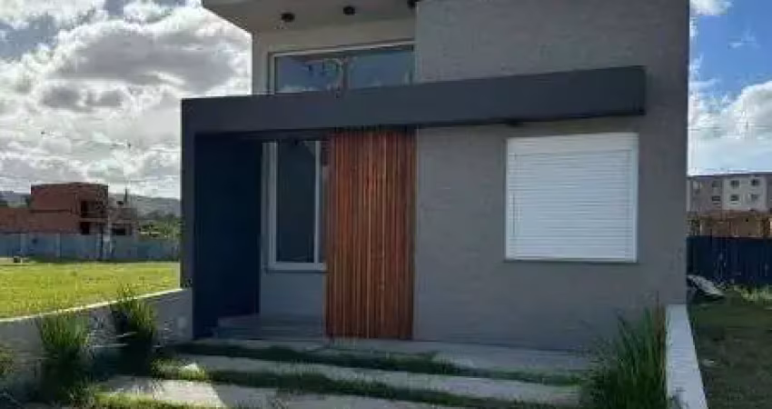 Casa nova no condomínio jardins do condado de 3 dormitórios e 2 vagas