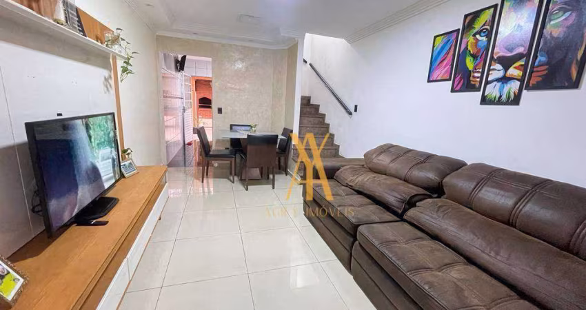 Sobrado com 2 dormitórios à venda, 90 m² por R$ 516.900,00 - Vila Ré - São Paulo/SP