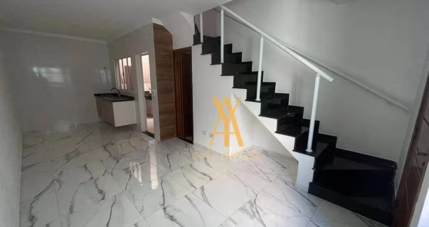 Sobrado com 2 dormitórios à venda, 70 m² por R$ 385.000,00 - Vila Guilhermina - São Paulo/SP
