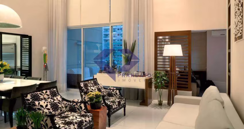 Apartamento a venda com 190m² 3 suítes e 3 vagas no campo belo sp.