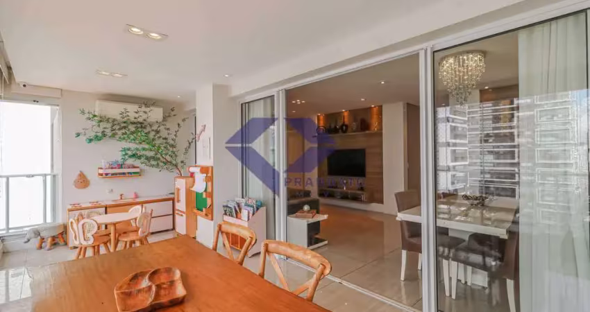 Apartamento  mobiliado 134m² com 3 suítes e 3 vagas no brooklin  sp