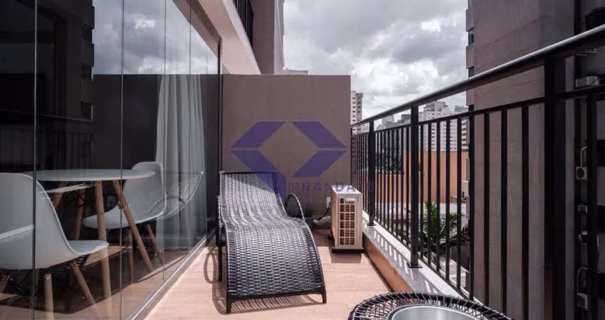 Apartamento com 1 quarto à venda na Alameda Iraé, Indianópolis, São Paulo