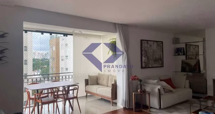Apartamento a venda com 220m² 3 suítes e 4 vagas no brooklin sp