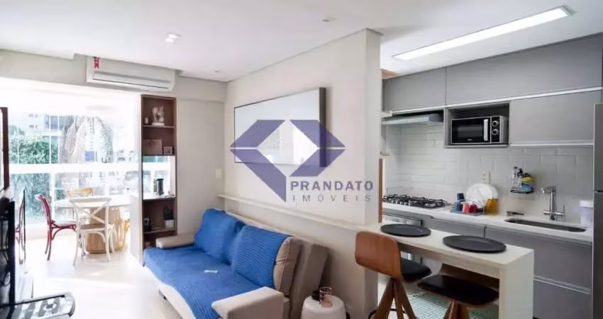 Apartamento  a venda com 80m² 2 dormitórios 1 suíte e 1 vaga no brooklin