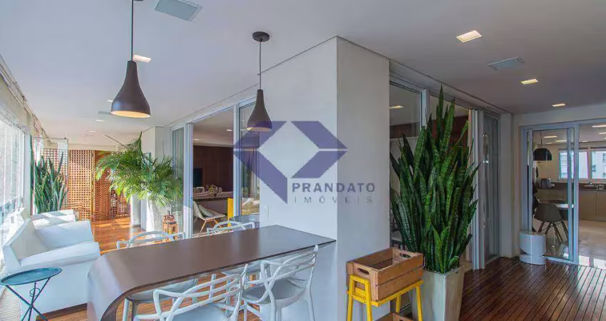 Apartamento com 3 quartos 4 vagas à venda, 233m² - campo belo sp