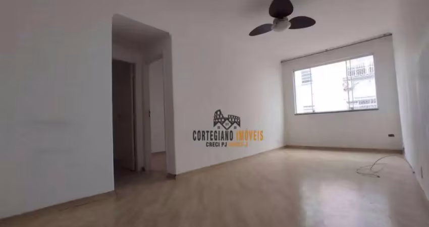 Apartamento com 2 dormitórios para alugar, 80 m² por r$ 2.700,00/mês - campo grande - santos/sp
