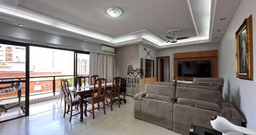 Amplo Apartamento 3 Dormitórios/Suíte/Garagem Demarcada à Venda em Santos ! ! !