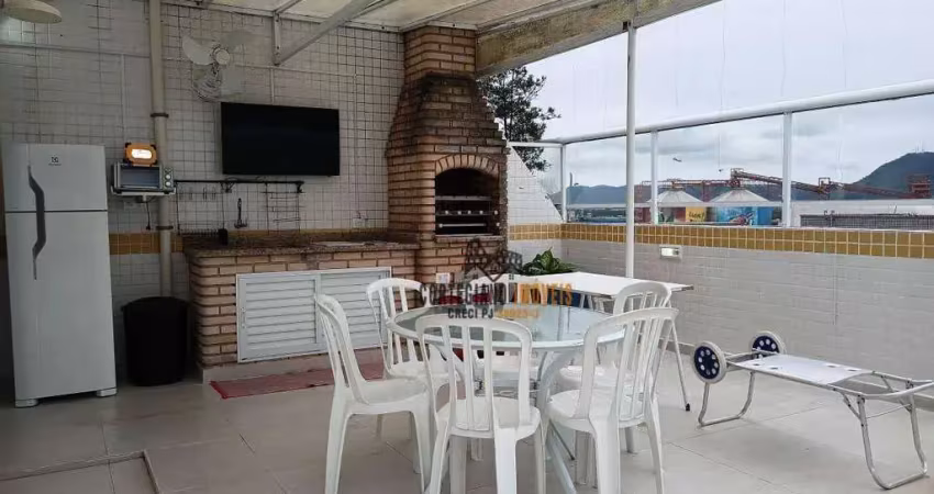 Linda Cobertura com 2 Dormitórios à venda, 111 m² p/ R$ 830.000 - Santos!