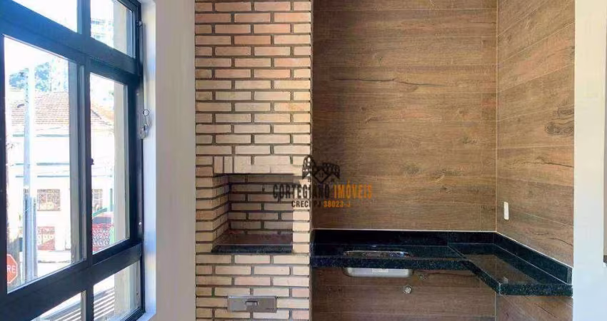 Sobreposta Alta com 2 dormitórios à venda, 80 m² por R$ 690.000 - Vila Belmiro - Santos/SP