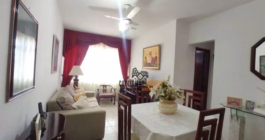 Apartamento com 1 dormitório à venda, 60 m² por r$ 400.000,00 - vila belmiro - santos/sp