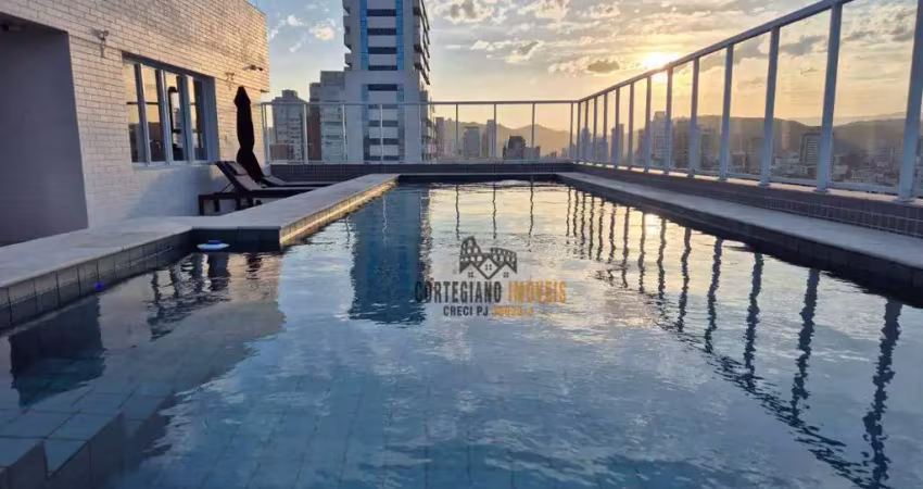 Apartamento com 1 dormitório/suíte/lazer completo à venda, 54 m² por r$ 700.000 - boqueirão - santos
