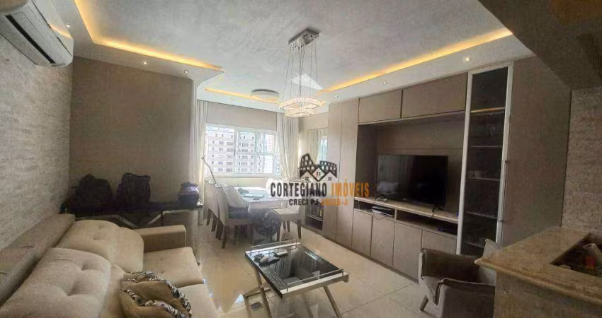 Apartamento com 2 dormitórios à venda, 67 m² por R$ 650.000,00 - Gonzaga - Santos/SP