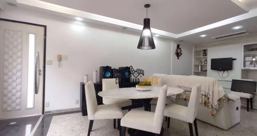 Vista mar, pompéia, santos - lindo apartamento de 2 dormitórios/suíte/garagem  à venda !