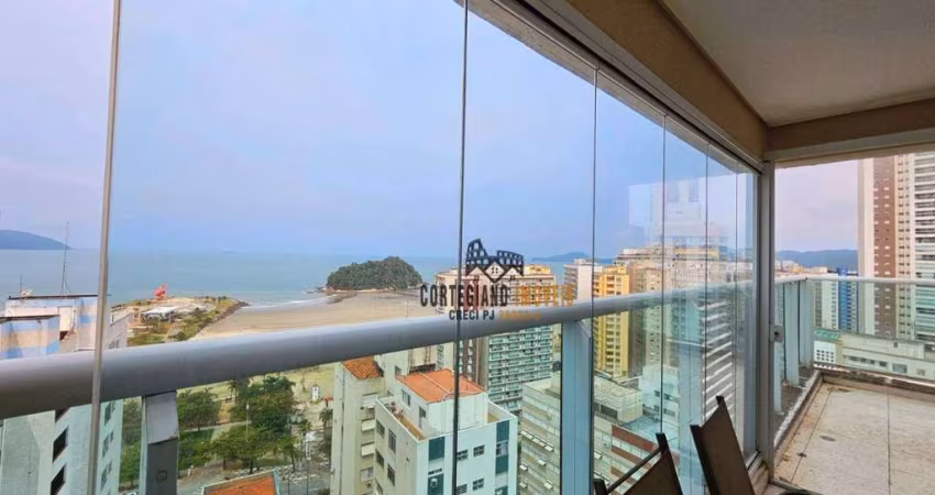 Apartamento Duplex com 3 dormitórios, 120 m² - venda por R$ 1.800.000,00 ou aluguel por R$ 10.000,02/mês - José Menino - Santos/SP