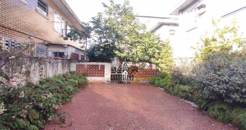 Terreno à venda, 350 m² por R$ 1.100.000,00 - Campo Grande - Santos/SP