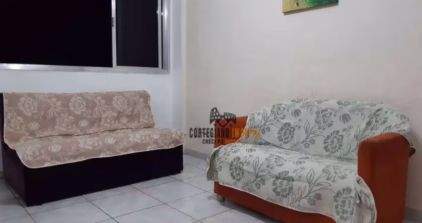 Apartamento com 1 dormitório à venda, 62 m² por r$ 220.000,00 - itararé - são vicente/sp