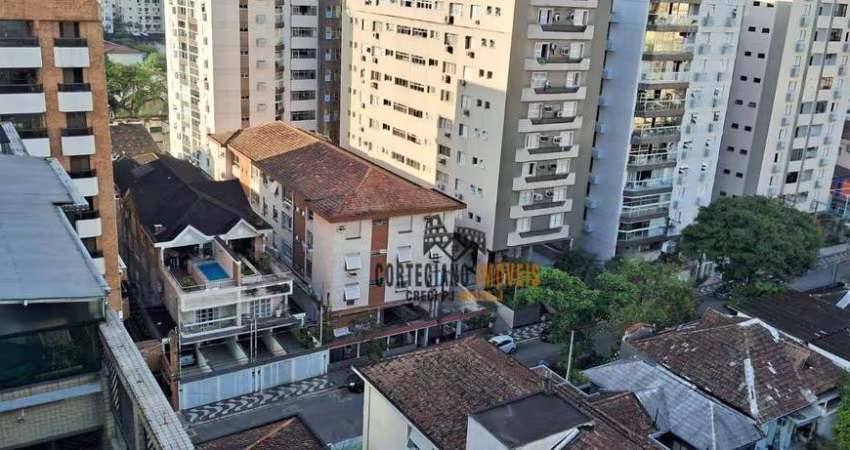 Apartamento com 1 dormitório à venda, 60 m² por R$ 450.000,00 - Ponta da Praia - Santos/SP