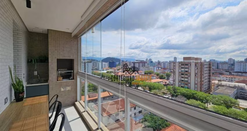 Residencial Odaléa, Santos  - Andar Alto - Lazer Completo - 2 Vagas Garagem !