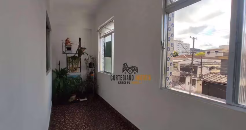 Sobreposta alta em village com 2 dormitórios à venda por r$ 415.000 - campo grande - santos/sp