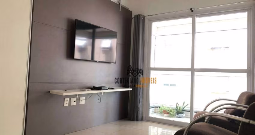 Apartamento com 1 dormitório para alugar, 50 m² por R$ 4.000,02/mês - Boqueirão - Santos/SP