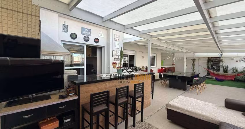 Apartamento Garden à venda, 155 m² por R$ 1.400.000,00 - Campo Grande - Santos/SP