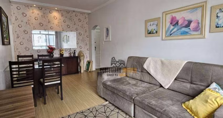 Apartamento com 2 dormitórios para alugar, 94 m² por R$ 4.100,02/mês - Pompéia - Santos/SP