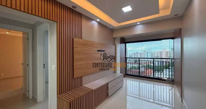 Residencial way orquidário - apartamento com 2 dormitórios à venda, 64 m² por r$ 679.000 - marapé - santos!