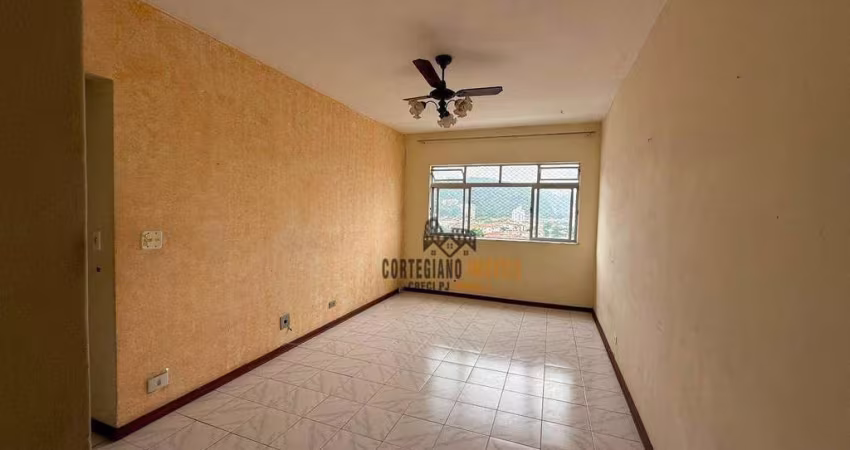 Apartamento com 2 dormitórios à venda, 80 m² por R$ 420.000,00 - Campo Grande - Santos/SP