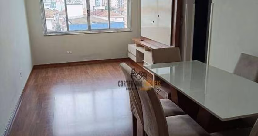 Apartamento com 2 dormitórios para alugar, 85 m² por R$ 4.200,00/mês - Embaré - Santos/SP