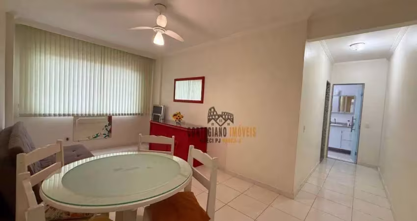 Apartamento com 1 dormitório mobiliado  para alugar, r$ 3.000/mês - gonzaga - santos/sp