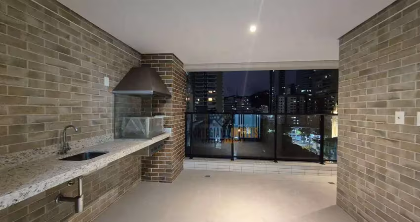 Pompéia, santos - alto padrão - lazer completo - ótimo apartamento de 3 dormitórios à venda !