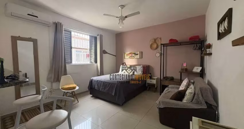 Ótimo kitnet à venda, a 100 mts da praia, em santos !