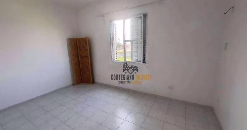 Amplo apartamento com 1 dormitório à venda, 49 m² por r$ 270.000 - vila belmiro - santos!