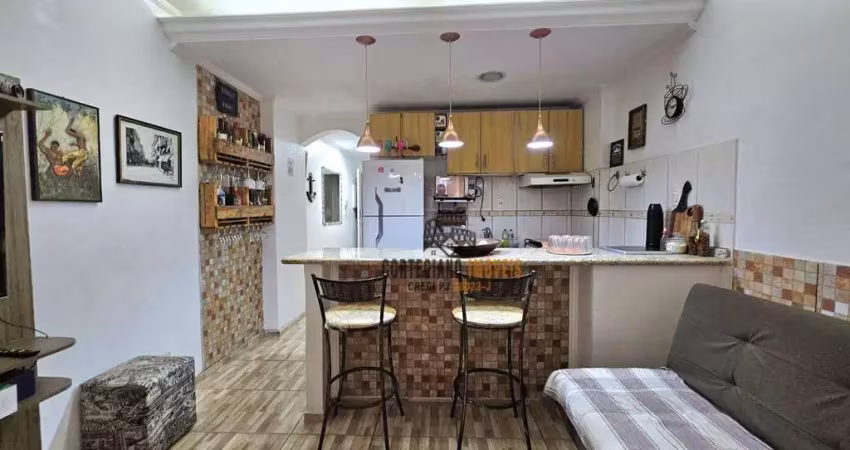 Oportunidade - apartamento 1 dormitório - itararé - são vicente/sp