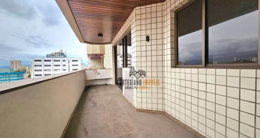 Amplo apartamento 3 dormitórios/suíte/2 vagas demarcadas - boqueirão - santos/sp