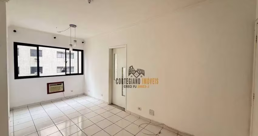 Apartamento com 1 dormitório, vaga de garagem demarcada à venda, 57 m² por r$ 320.000 - marapé - santos/sp