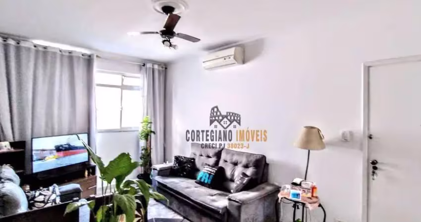 Apartamento 3 dormitórios, 1 vaga demarcada - gonzaga - santos
