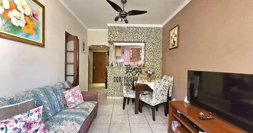 Apartamento 1 dormitório, 1 vaga - josé menino - santos/sp