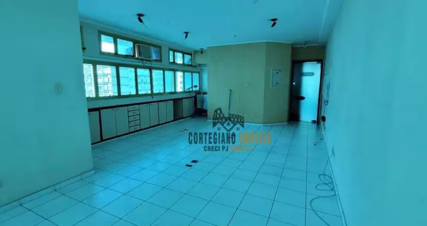 Sala para alugar, 48 m² por r$ 2.800,00/mês - gonzaga - santos/sp