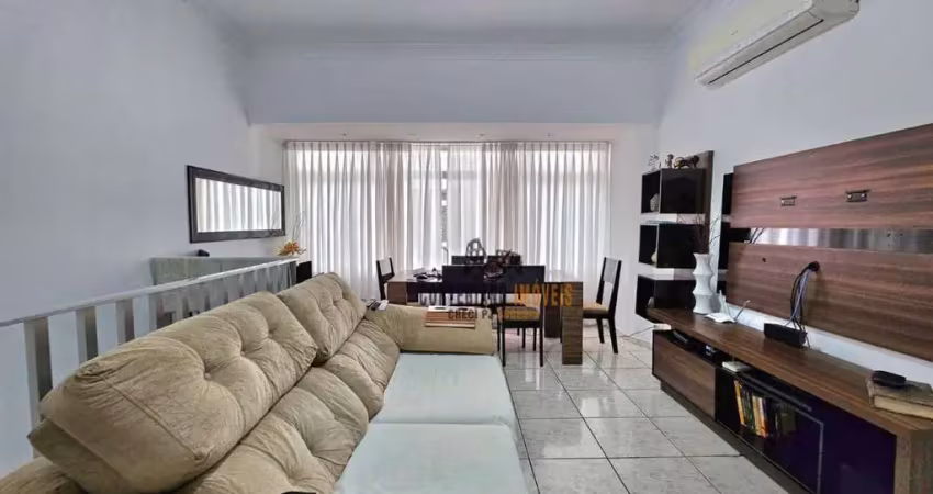 Apartamento tipo casa - 3 dormitórios, 1 suíte, 1 vaga demarcada - marapé - santos/sp