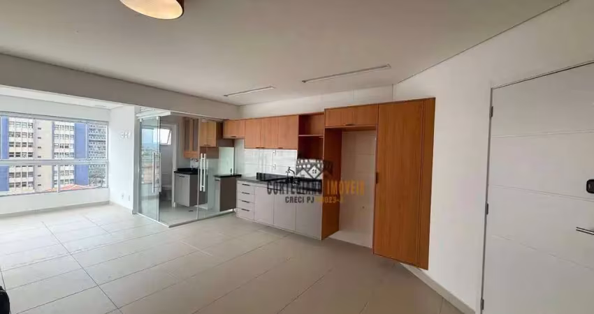 Apartamento com 2 dormitórios para alugar, 70 m² por r$ 5.169,11/mês - campo grande - santos/sp