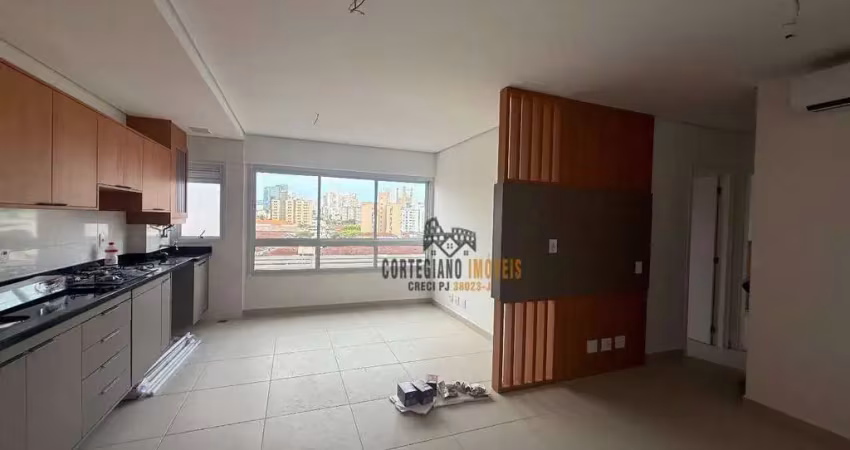 Apartamento com 2 dormitórios para alugar, 60 m² por r$ 4.495,48/mês - campo grande - santos/sp