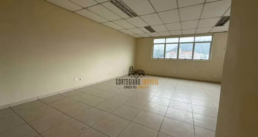 Sala para alugar, 50 m² por r$ 2.121,01/mês - vila matias - santos/sp