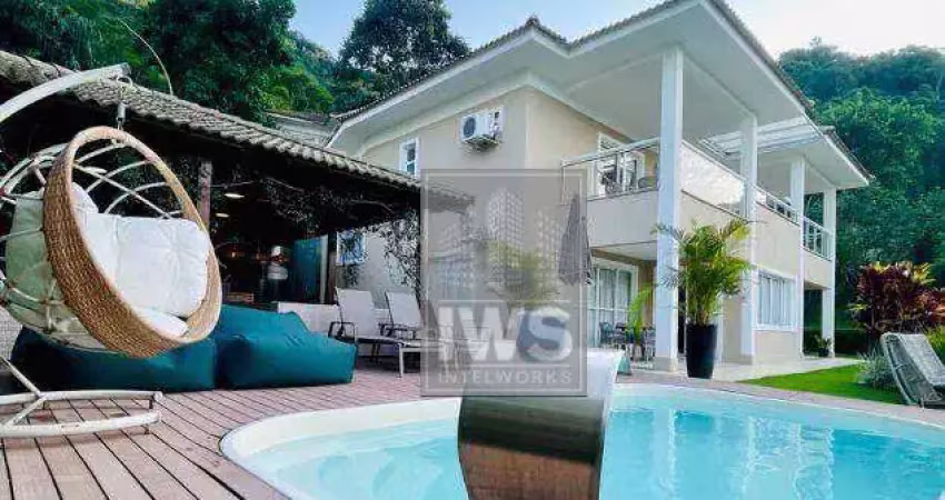 Casa com 4 dormitórios para alugar, 284 m² por r$ 25.000,00/mês - recreio dos bandeirantes - rio de janeiro/rj