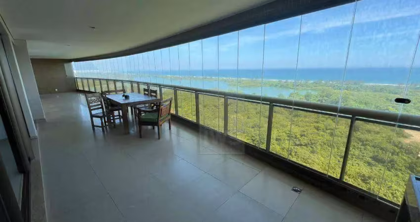 Apartamento com 4 suítes à venda, 280 m² por r$ 4.000.000 - barra da tijuca - rio de janeiro/rj