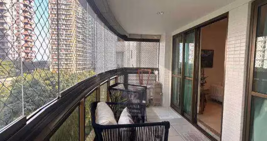 Apartamento com 3 dormitórios à venda, 140 m² por r$ 2.400.000 - barra da tijuca - rio de janeiro/rj