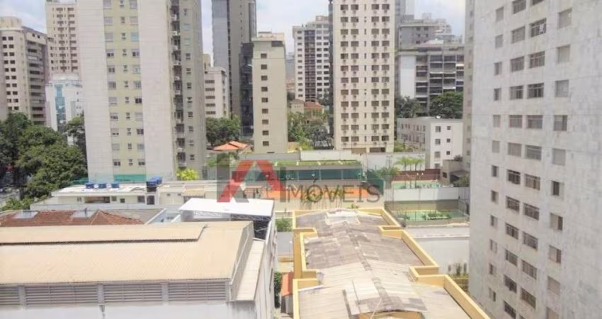 Apartamento duplex à venda, 02 quartos, 02 vagas, com aproximadamente 57,46m² na Savassi, Belo Horizonte/MG.
